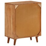 vidaXL Buffet 60x35x74 cm bois massif d'acacia