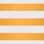 vidaXL Auvent rétractable automatique jaune et blanc 3 5x2 5 m