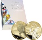 Pièce de monnaie en Or 50 Dollars g 31.1 (1 oz) Millésime 2023 Disney 100 Magical Years MICKEY MOUSE
