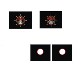 Rideau de lit Pirate pour lit Pino
