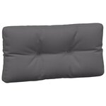 vidaXL Coussins de palette lot de 5 anthracite tissu