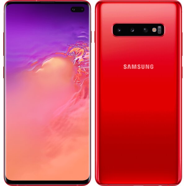 Samsung galaxy s10e dual sim - rouge - 128 go - très bon état