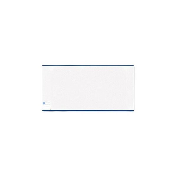 protège-livre (H)240 x (L)520 mm Bord Bleu Transparent HERMA