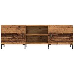 vidaXL Meuble TV vieux bois 150x30x50 cm bois d'ingénierie