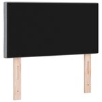 Tête de lit LED vidaXL Design blocs de diamant Gris clair 80 cm Tissu