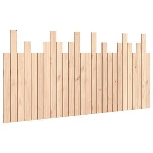 vidaXL Tête de lit murale 166x3x80 cm Bois massif de pin