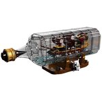 Mould King 10066 - Ensemble de construction Queen Revenger Ship-In-a-Bottle