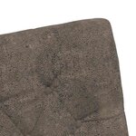 vidaXL Chaises de salle à manger 2 Pièces Gris foncé 58 x 67 x 97 cm