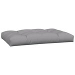 vidaXL Coussins de palette 7 Pièces gris tissu