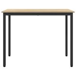 vidaXL table Chêne Sonoma 100 x 50 x 76 5 cm