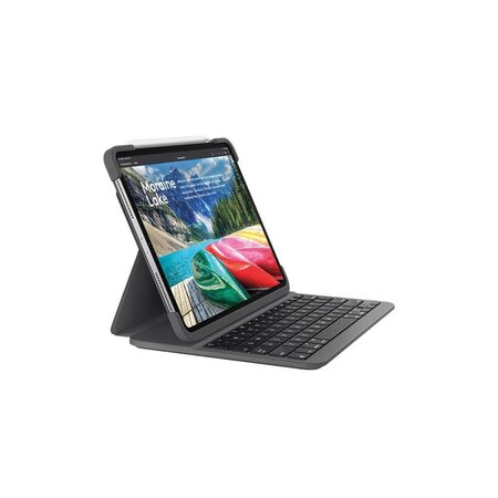 Logitech étui clavier rétroéclairé avec bluetooth slim folio ipad pro 11'