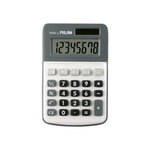 Calculatrice grise 8 chiffres