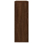 vidaXL Étagère murale Chêne marron 104x20x58 5 cm Bois d'ingénierie
