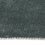 Vidaxl tapis lavable pliable gris 160x230 cm polyester