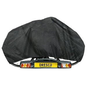 Dresco Housse élastique de vélo pour 1 vélo Noir