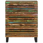 vidaXL Buffets 2 Pièces 60x34x75 cm bois d'acacia massif