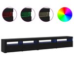 vidaXL Ensemble de Meuble TV 3 Pièces Chêne noir 270 x 35 x 40 cm