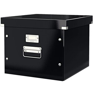 Boîte de rangement pour dossiers suspendus - Leitz - Noir