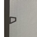 vidaXL Écran anti-insectes pour fenêtres Anthracite 110 x 130 cm