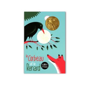 Jean de La Fontaine – 400ème anniversaire Cartelette Fable - Le Corbeau et le Renard