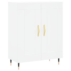 vidaXL Buffet blanc 69 5x34x90 cm bois d'ingénierie