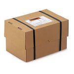 Caisse carton brune simple cannelure raja 50x40x25 cm (lot de 20)