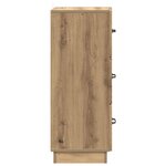 vidaXL Armoire à tiroirs 33 x 34 5 x 87 cm Bois d'ingénierie