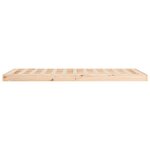 vidaXL Cadre de lit 90x200 cm Bois de pin massif