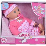 Simba Toys 105140060 - Laura chatouille moi bébé 38cm