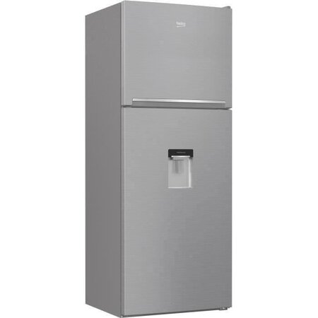 BEKO - RDNE455K30DXBN - Réfrigérateur congélateur haut - 402 L (309+93) - Froid ventilé - NeoFrost - Métal brossé