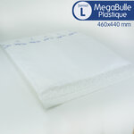 Lot de 5 enveloppes megabulle plastiques l format 460x440 mm