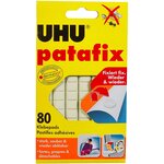 Etui de 80 Pastilles adhésives repositionnables décollables Patafix Blanc UHU