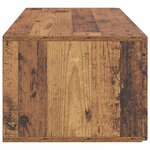vidaXL Meuble TV mural Bois ancien 78 5 x 41 x 30 cm Bois d'ingénierie
