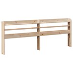 vidaXL Cadre de lit sans matelas 160x200 cm bois massif de pin
