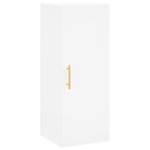vidaXL Armoire murale blanc 34 5x34x90 cm