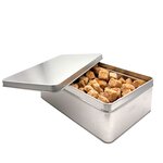 Boîte à sucre fer blanc  vernis alimentaire  19 x 12 x 6.5 cm