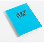 Bloc 1/2 ZAP BOOK Encollé grand côté A6 105x148 mm 160 p unies Couv Aléatoire CLAIREFONTAINE