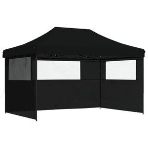 vidaXL Tente de fête Noir 292 x 440 x 315 cm Tissu Oxford