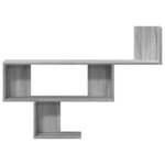 vidaXL Étagère murale sonoma gris 100x15x70 cm bois ingénierie