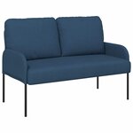 vidaXL Canapés avec coussin Bleu 115 x 56 x 80 cm Contreplaqué