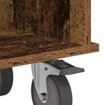 vidaXL Meuble TV Bois ancien 37 x 35 x 35 cm Bois d'ingénierie