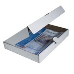 Etui de 100 pochettes perforées polypropylène lisse haute résistance 9/100e - A4 - Cristal EXACOMPTA