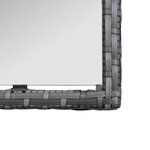 vidaXL Salon de jardin 4 Pièces avec coussin Résine tressée Anthracite