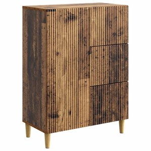vidaXL Buffet Bois ancien 66 x 34 5 x 90 cm Bois d'ingénierie