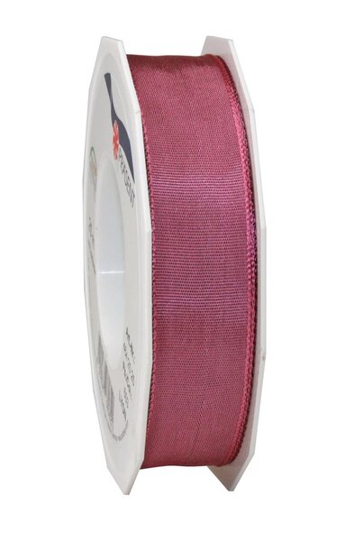 Ruban de soie acetat laitonné lyon 25-m-rouleau 25 mm