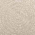 vidaXL Tapis ZIZUR crème 120x120 cm aspect de jute intérieur extérieur