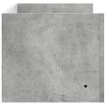 vidaXL Étagère murale gris béton 100x35x30 5 cm bois d'ingénierie