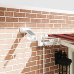 vidaXL Auvent Rétractable Anthracite 350 x 250 cm Tissu  Métal