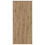 vidaXL Cabinet à chaussures Chêne artisanal 80 x 39 x 178 cm
