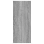vidaXL Bibliothèque/Séparateur de pièce Sonoma gris 60x30x72 cm